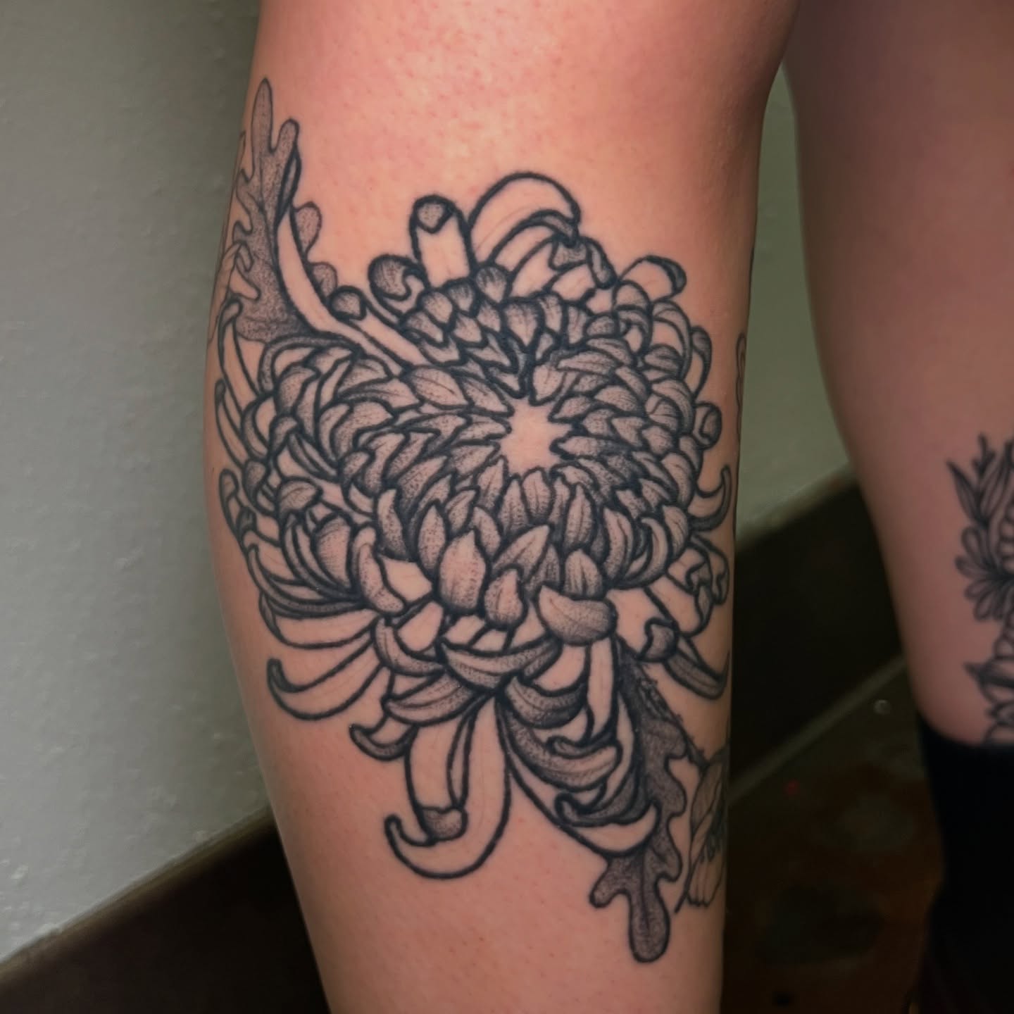 Tattoo by @tatts_n_ash — dotwork