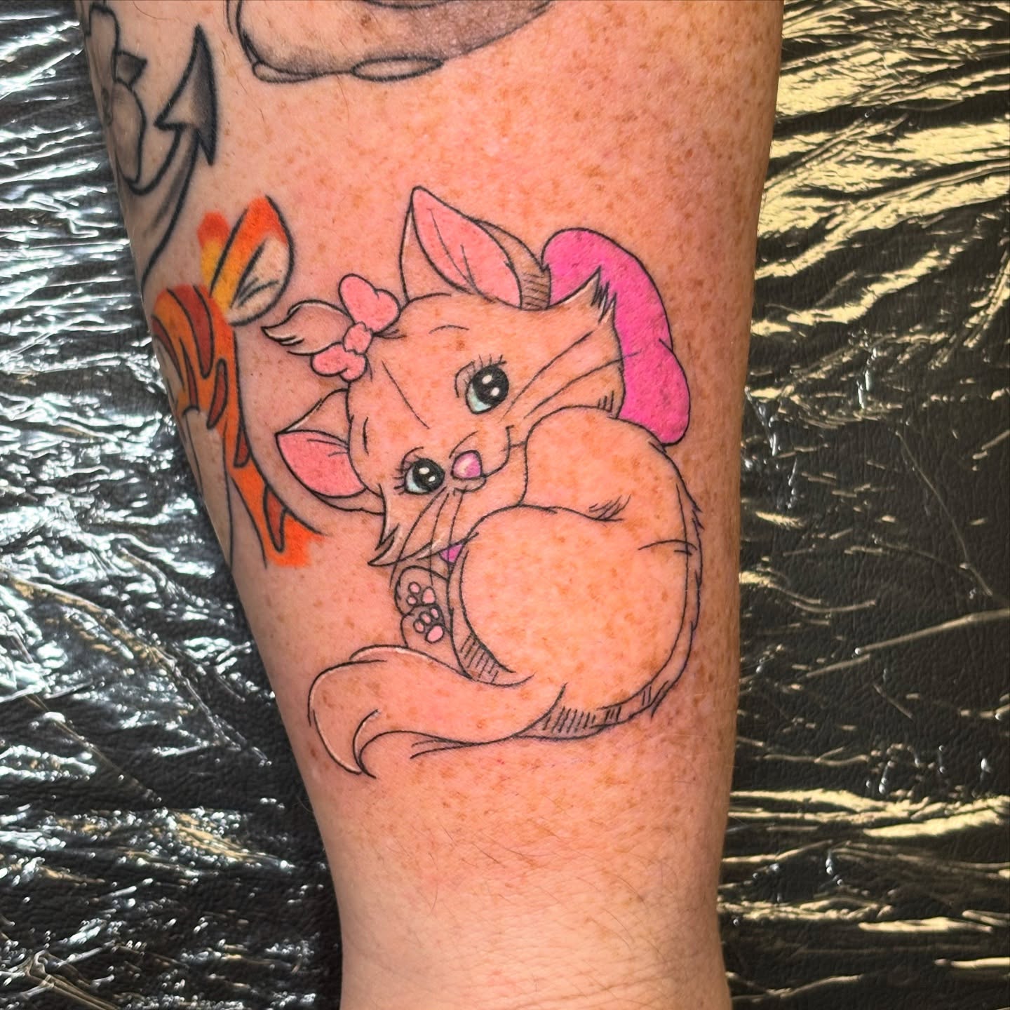 Tattoo by @songsparrowink — new_school