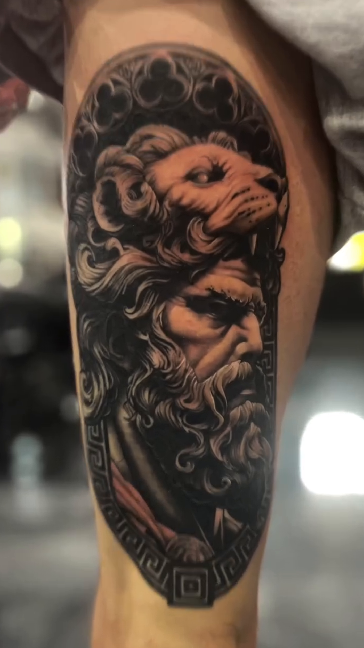 Tattoo by @silfiesadam — black_and_grey, realism