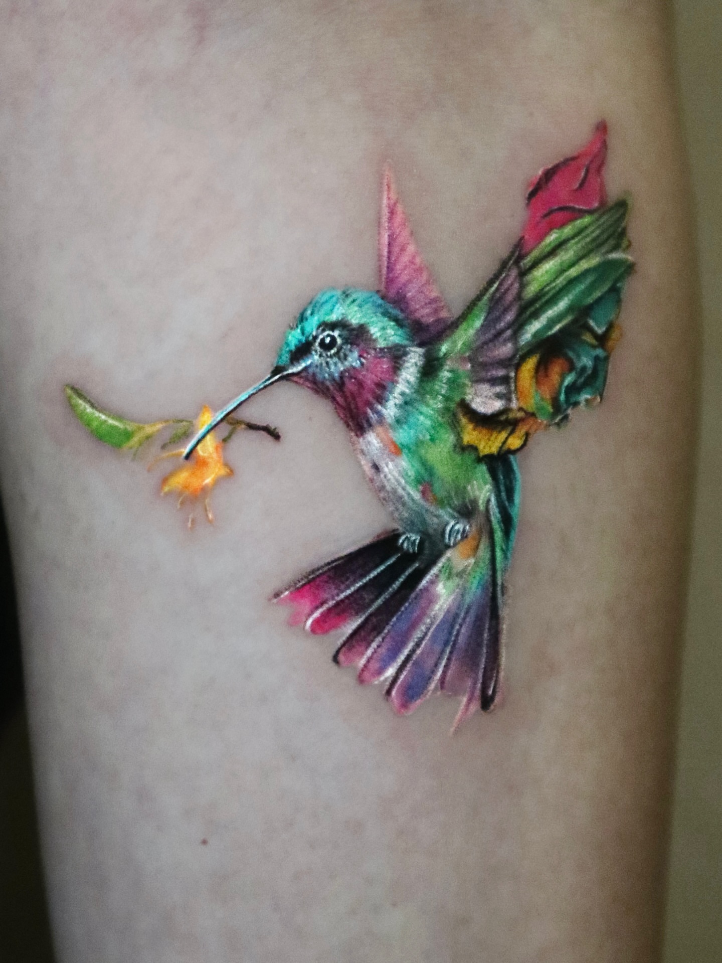 Tattoo by @greeni_tattoo — realism