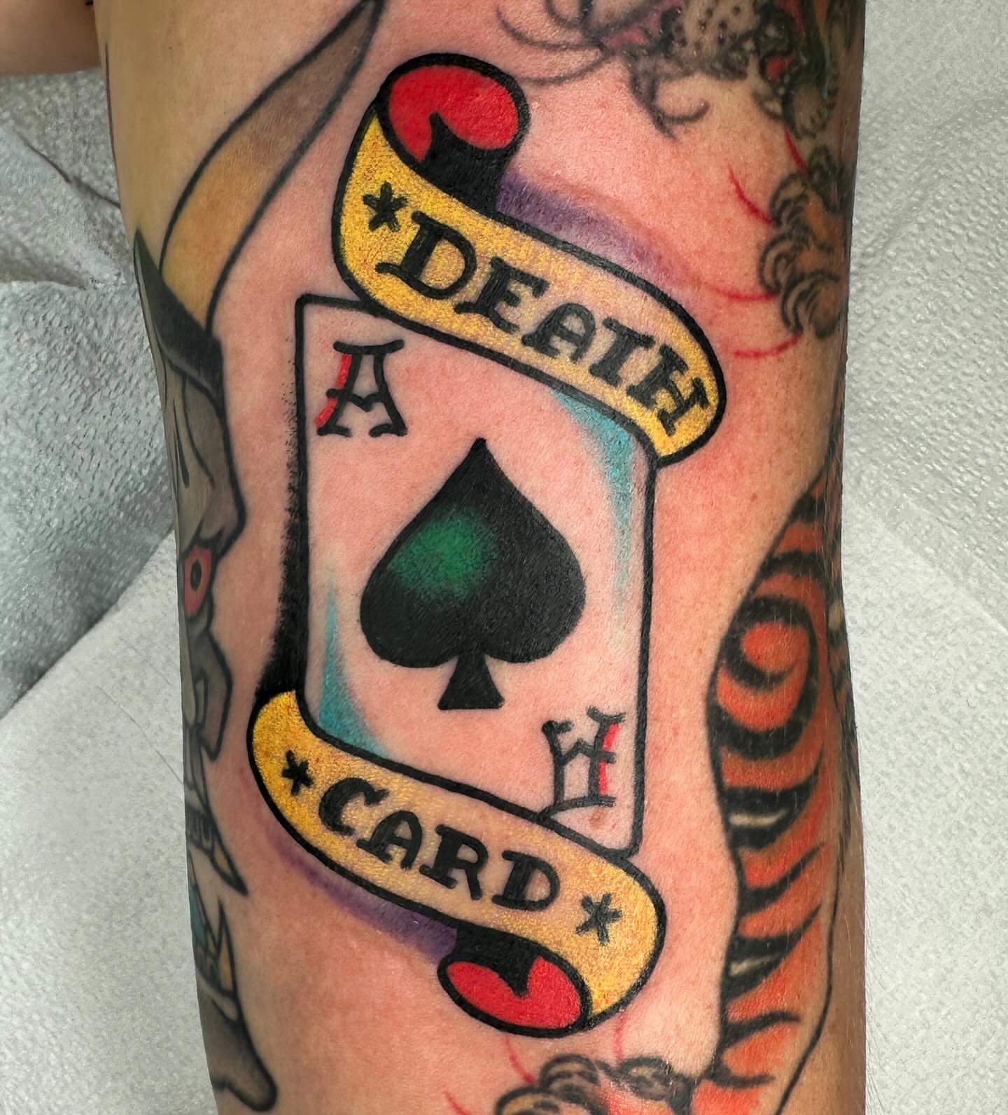 Tattoo by @daviddevaney_ — american_traditional