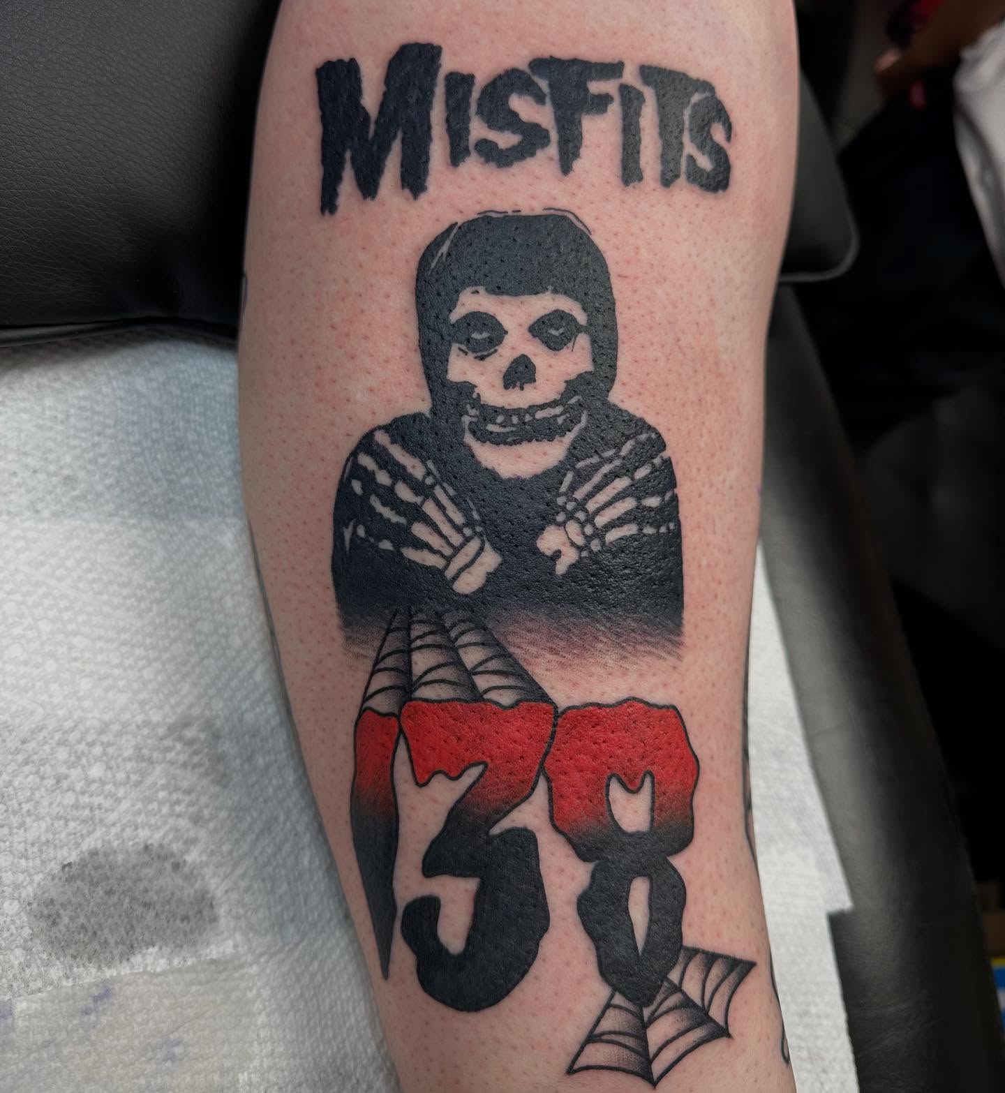Tattoo by @gypsymaverick_ — black_and_grey