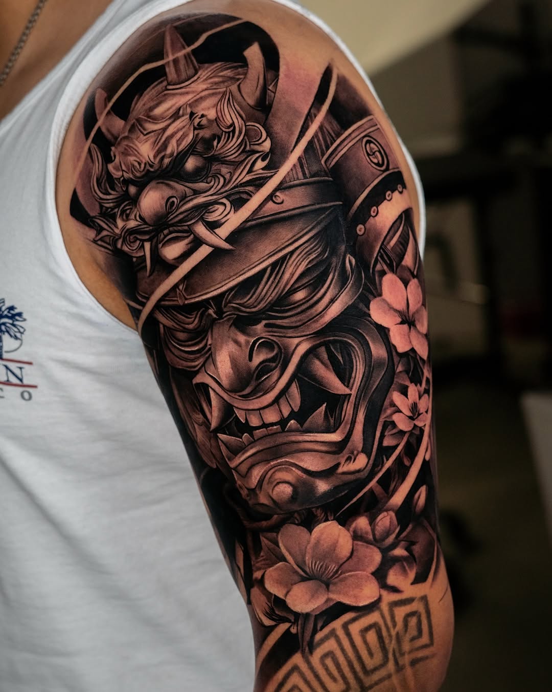 Tattoo by @rendertattoo β realism, japanese_irezumi