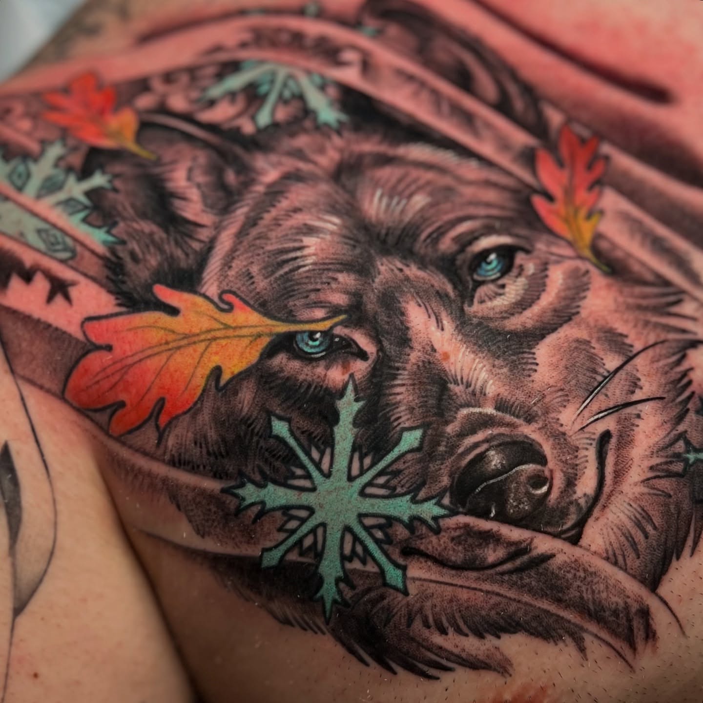 Tattoo by @fredd.chino.tattoos — realism, dark_realism
