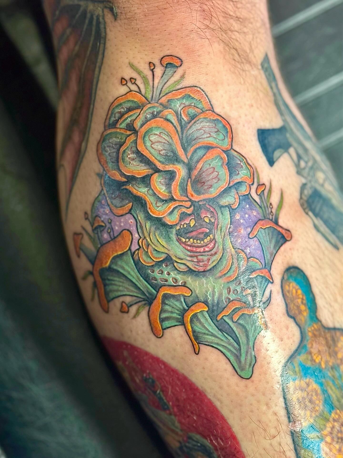 Tattoo by @carissaetattoos — surrealism