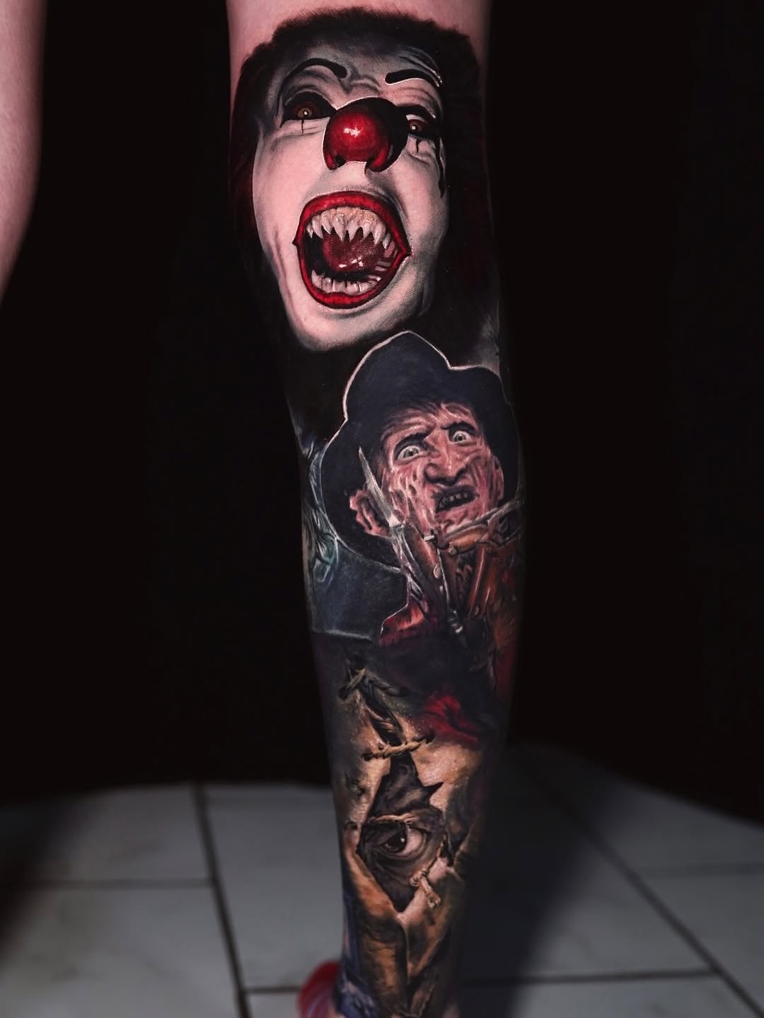 Tattoo by @xxtattoochrisxx — realism, dark_realism
