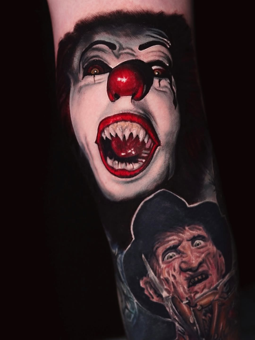 Tattoo by @xxtattoochrisxx — realism, dark_realism
