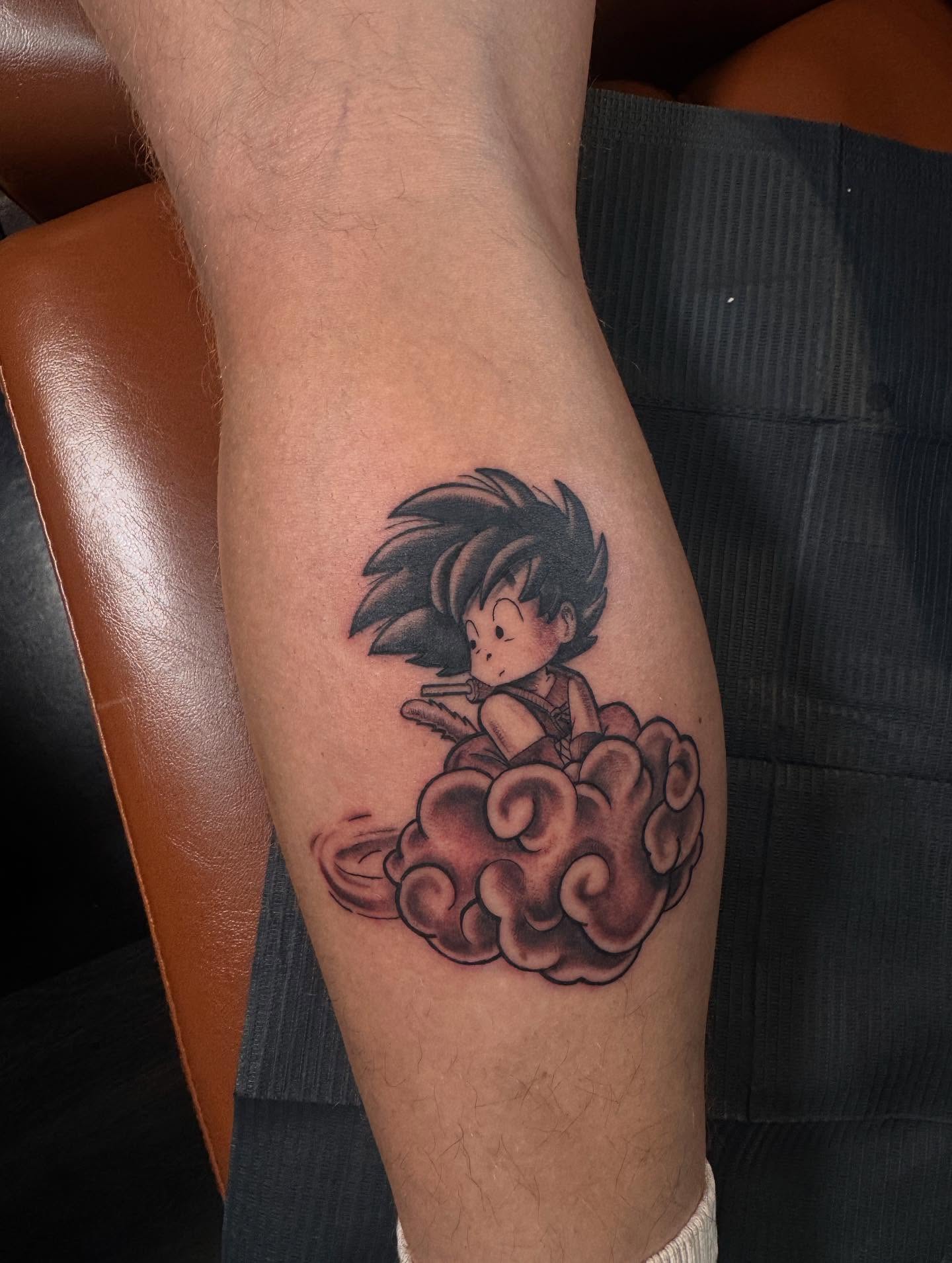 Tattoo by @plata3rl — anime