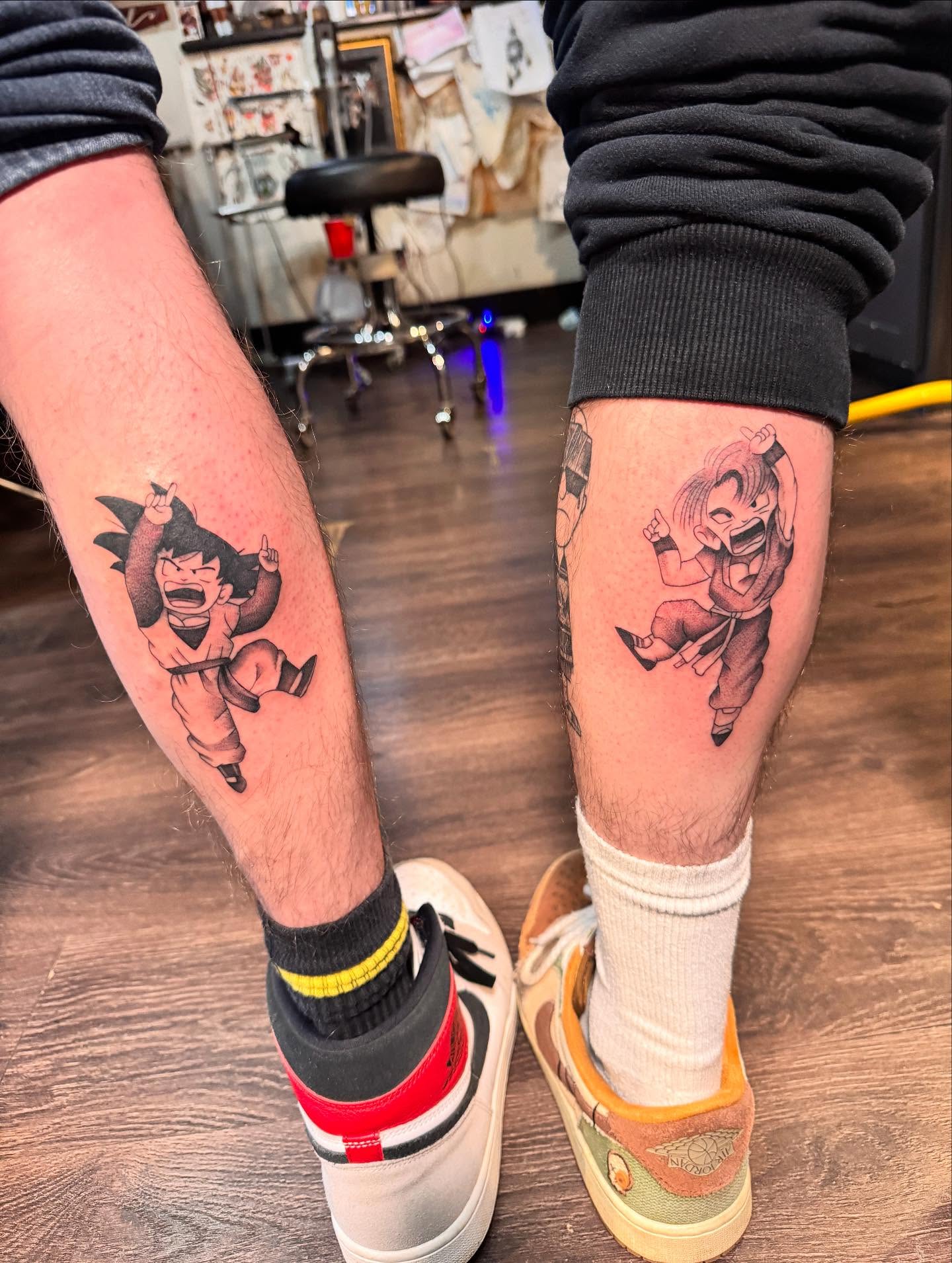 Tattoo by @plata3rl — anime