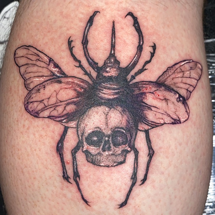 Tattoo by @puppet_ink_bx — dark_realism