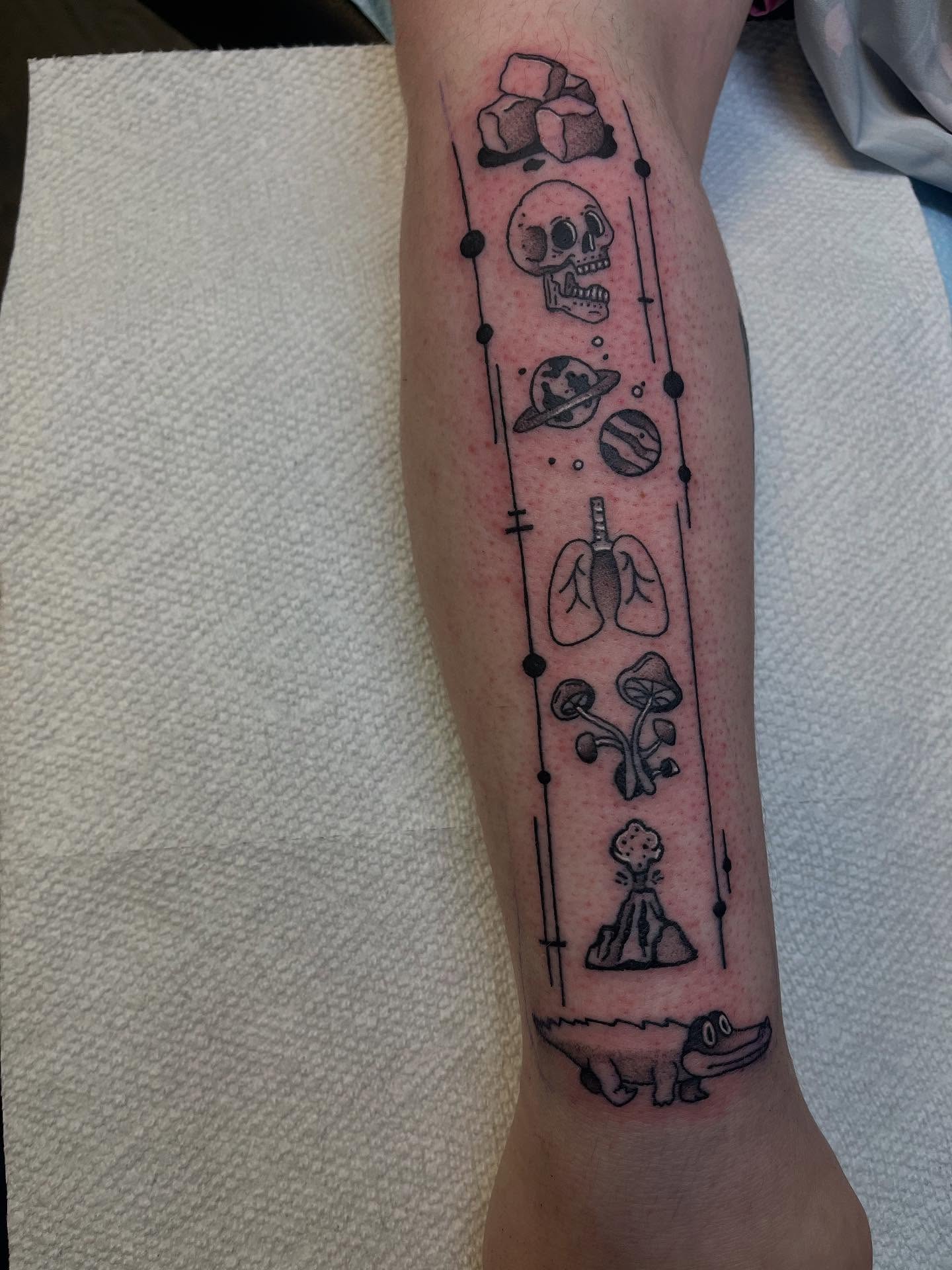 Tattoo by @avant_anthony — dotwork, geometric