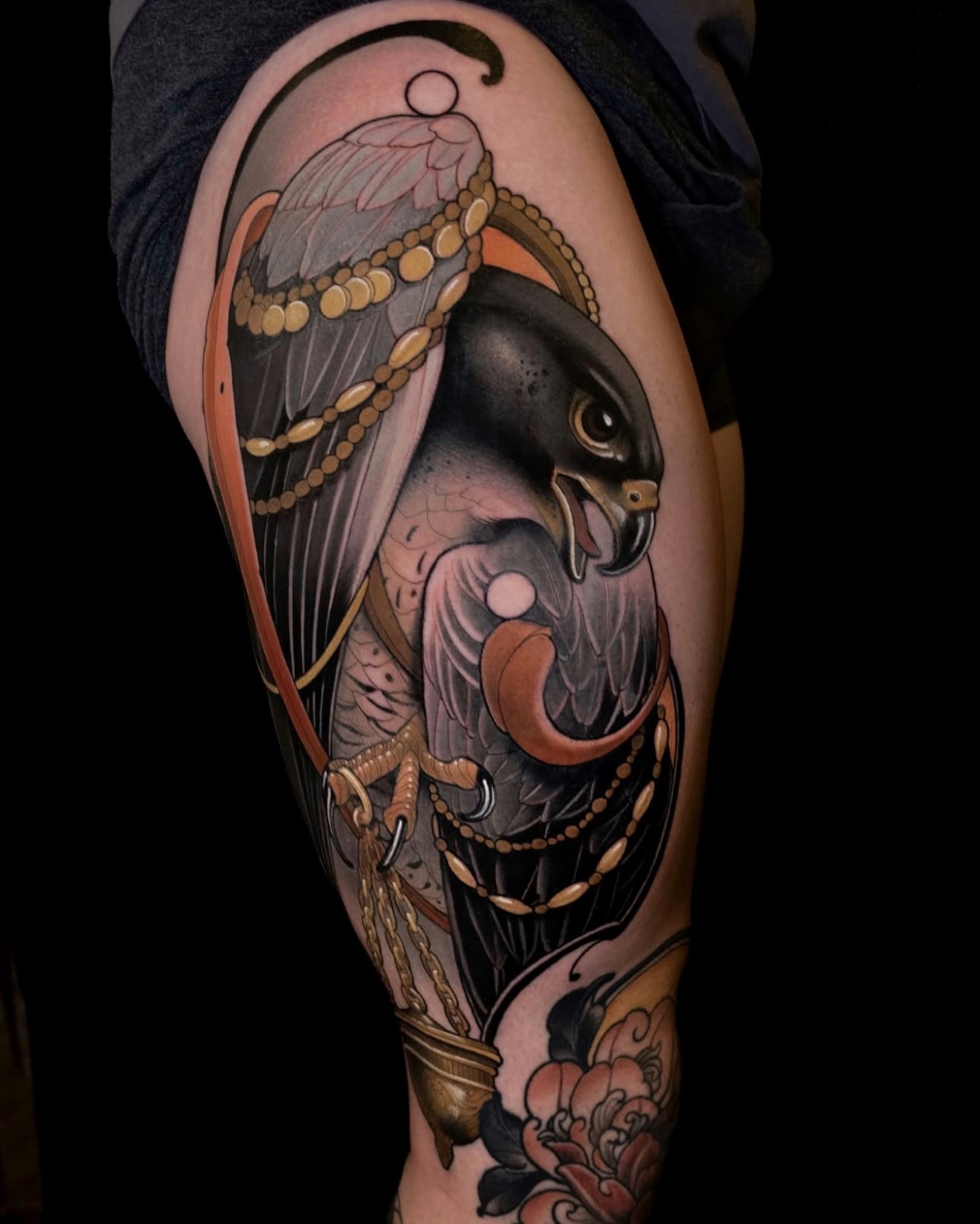 Tattoo by @krishtattoo — american_traditional, realism