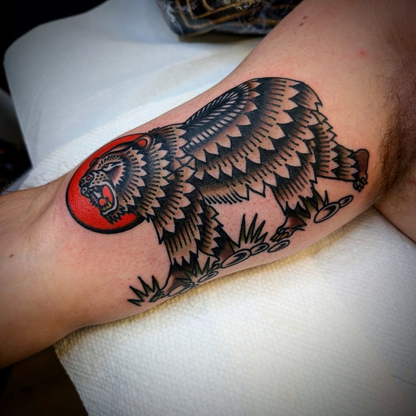 Tattoo by @jessicadoestattoos — american_traditional