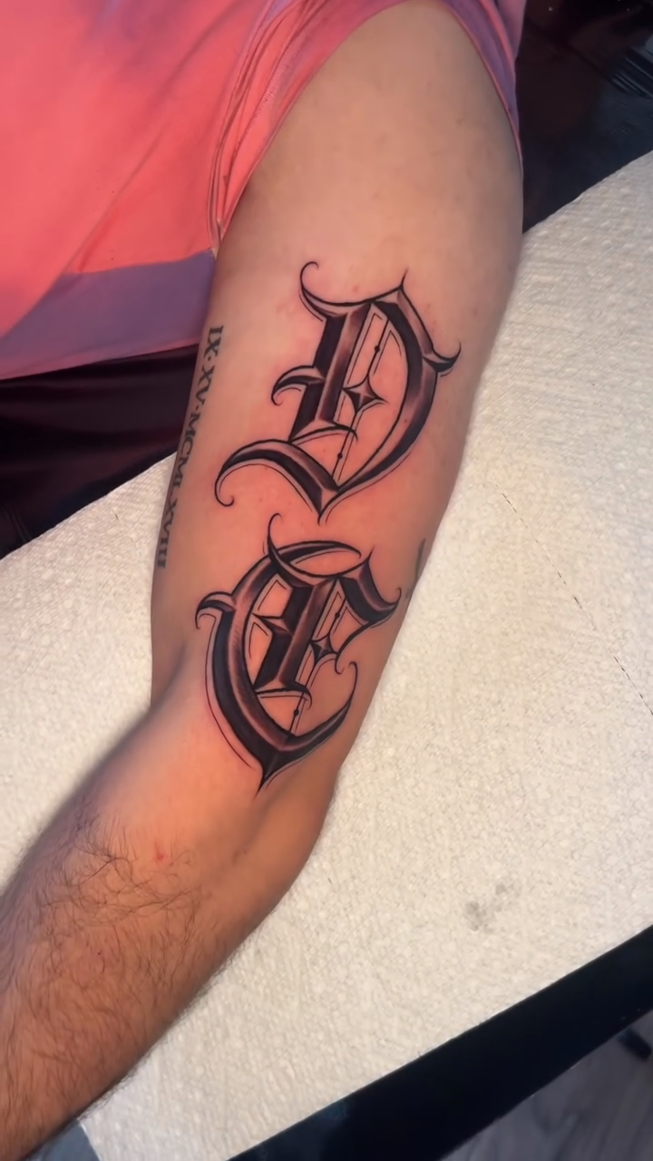 Tattoo by @lvp_arte — lettering_script