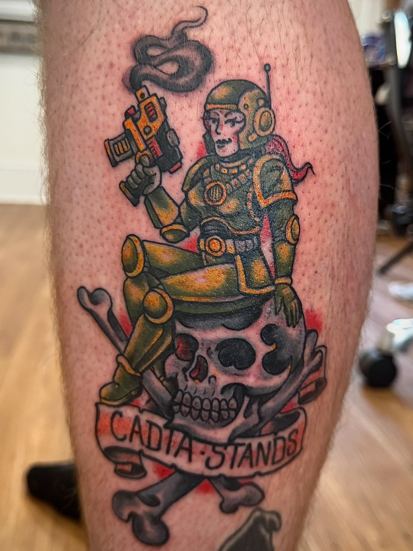 Tattoo by @brian_dicola_tattoos — realism, dotwork