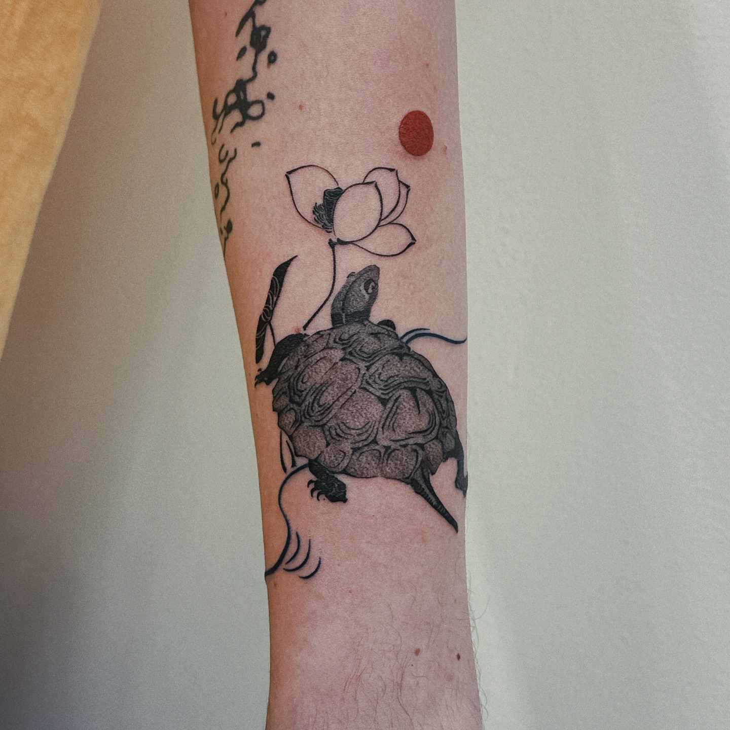 Tattoo by @bidan_gil — black_and_grey