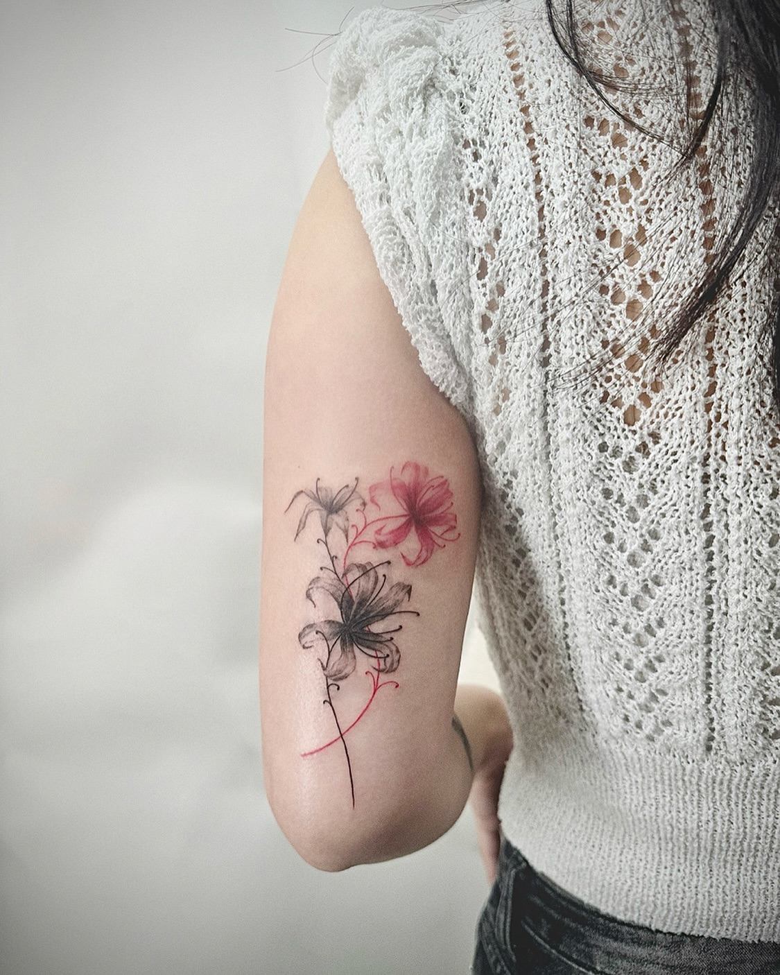 Tattoo by @sove_ink — watercolor