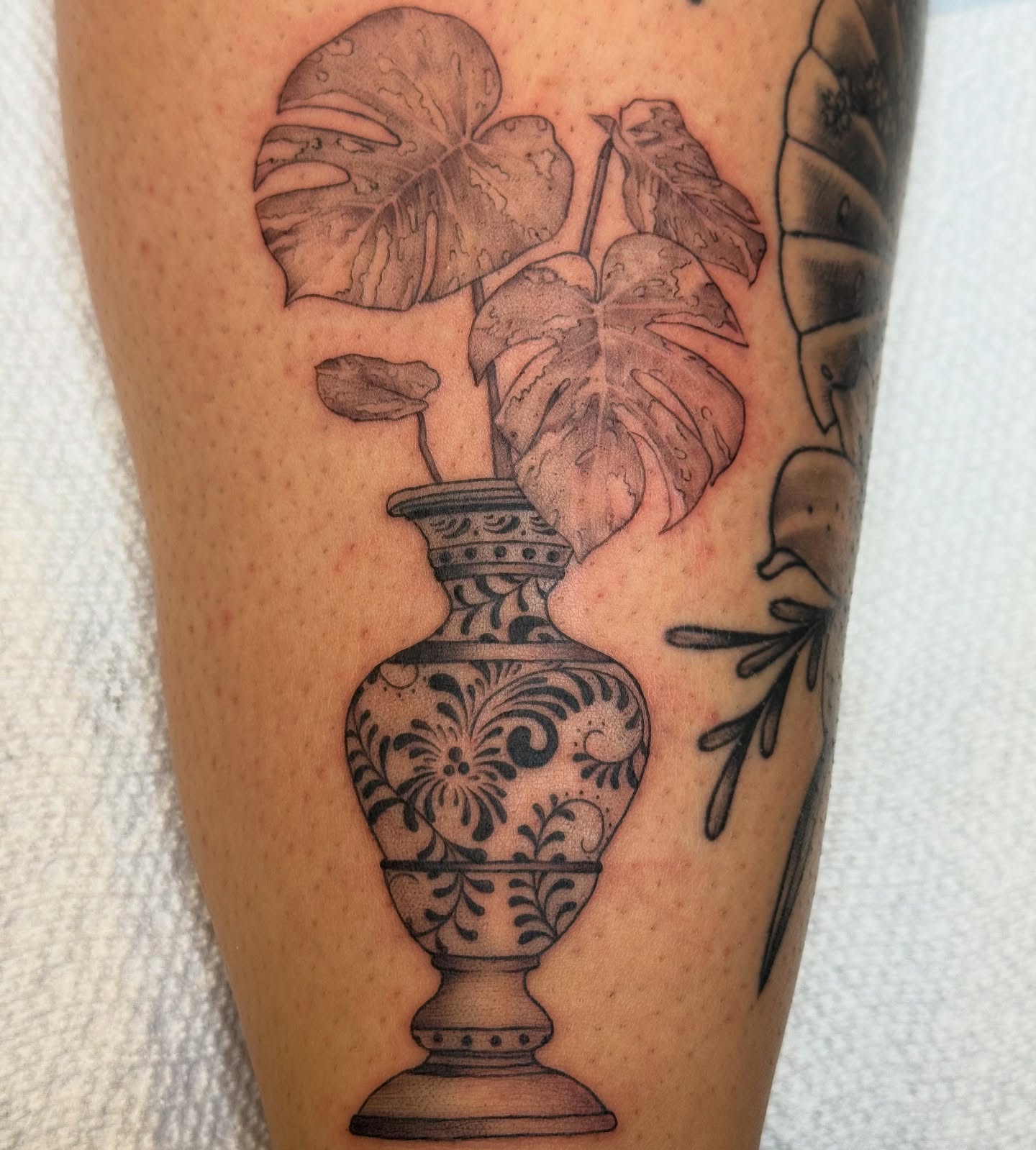 Tattoo by @inyourskiin — black_and_grey