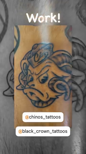 Tattoo by @chinos_tattoos โ black_and_grey, realism