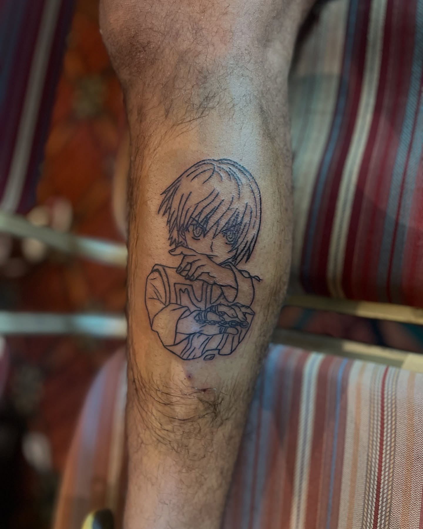 Tattoo by @candicoatedtattoos โ anime