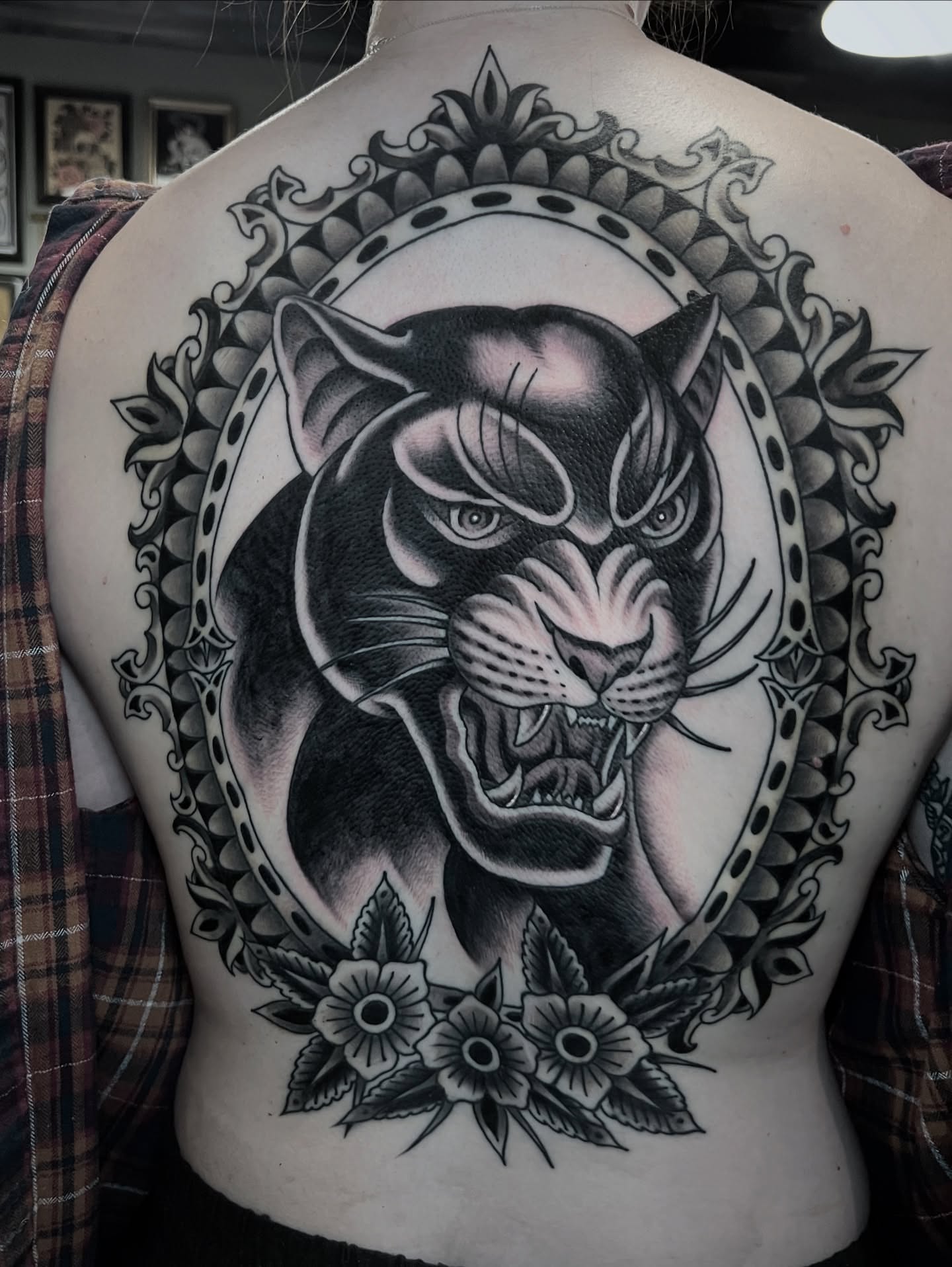 Tattoo by @brandonswansontattoo — american_traditional, black_and_grey