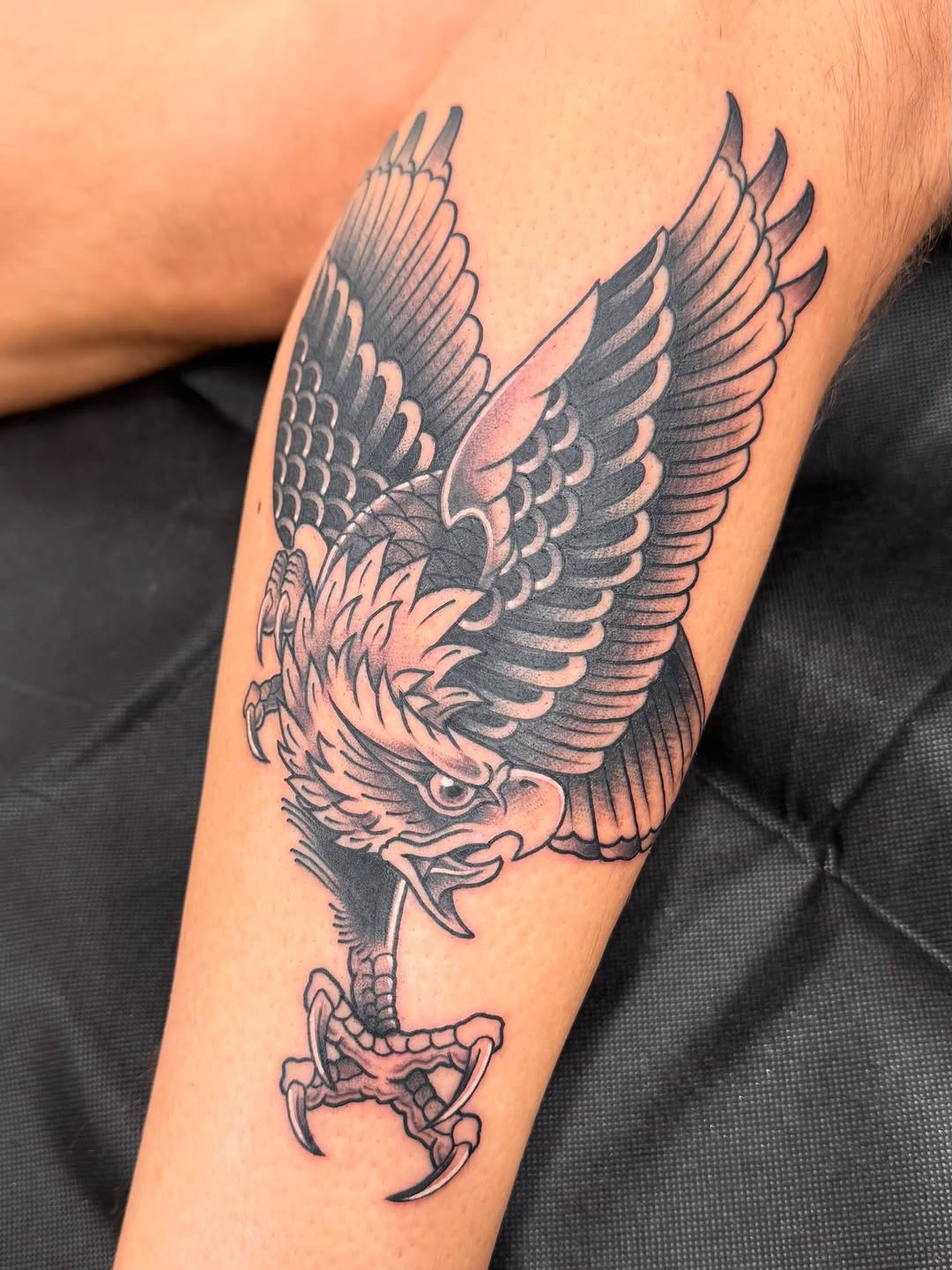 Tattoo by @jay13espinoza โ american_traditional, black_and_grey
