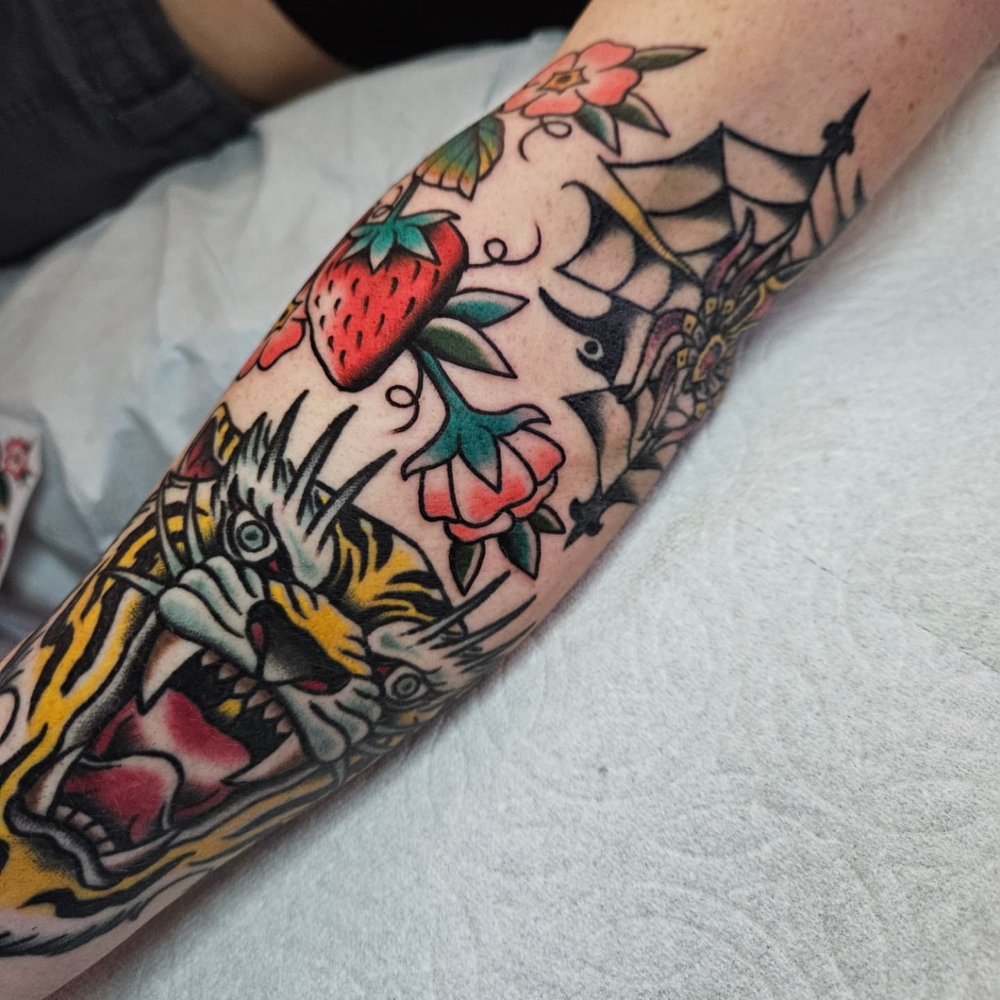 Tattoo by @deeenster — american_traditional
