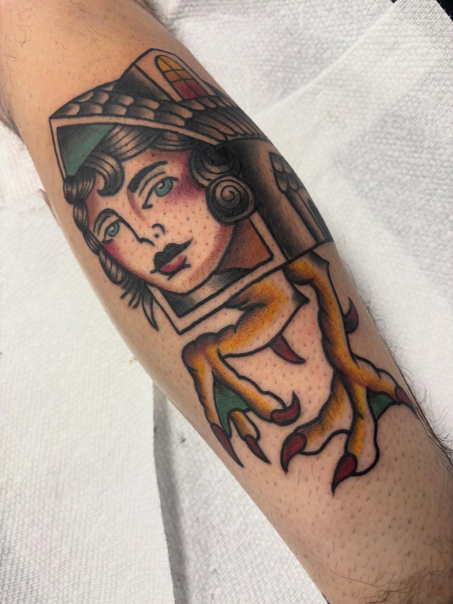 Tattoo by @tannerbrushtattooer โ american_traditional, neo_traditional