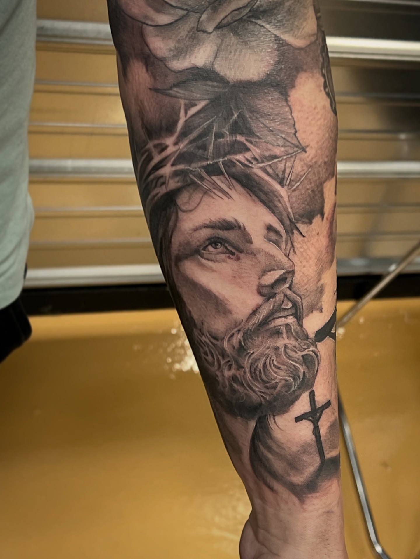 Tattoo by @katrina_oke — realism, black_and_grey
