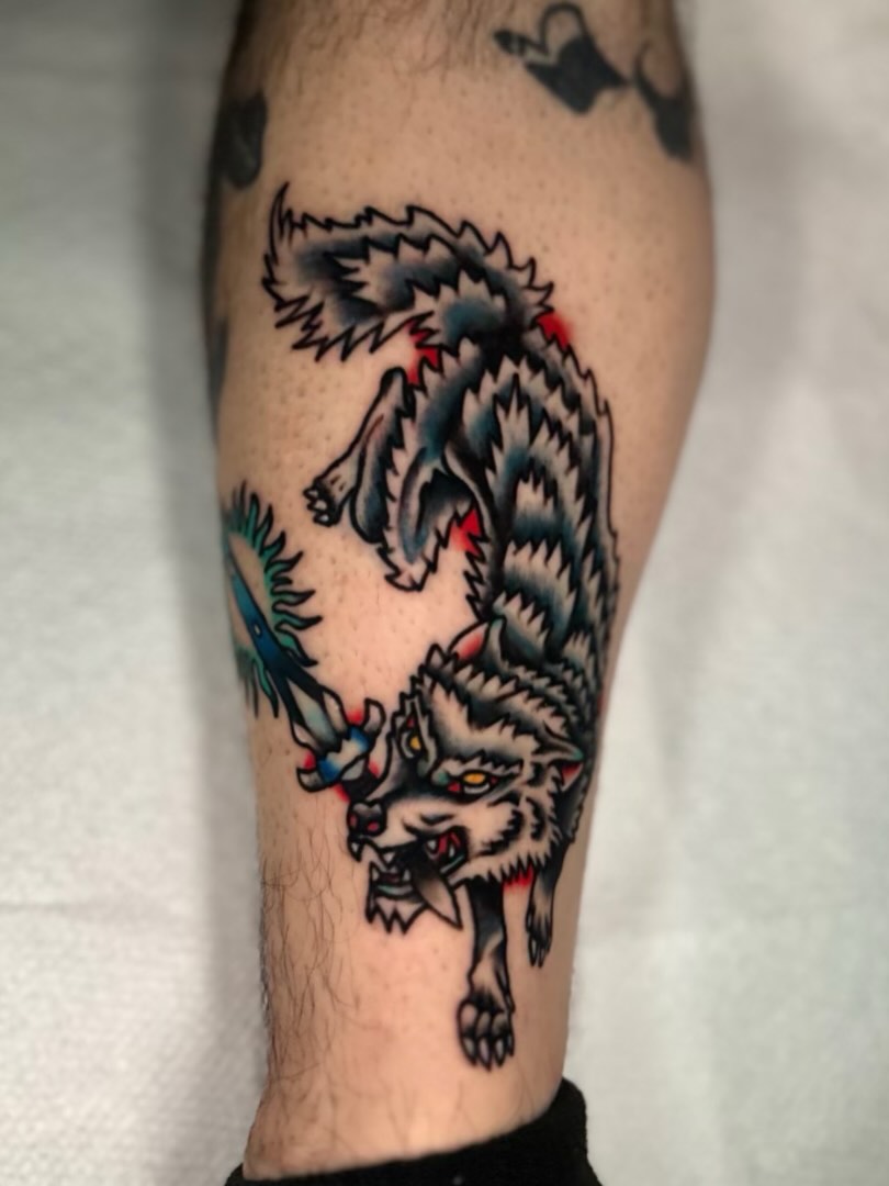 Tattoo by @wizardspire — american_traditional