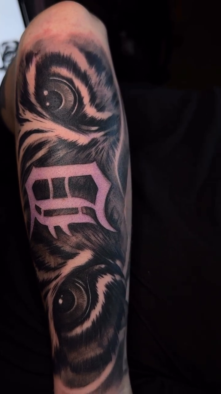 Tattoo by @bonefaceink — realism, black_and_grey