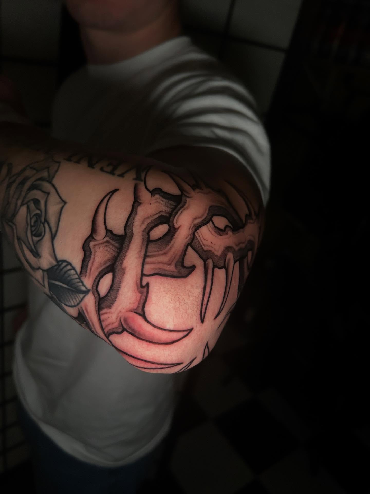 Tattoo by @camdentuttletattoos — realism, dark_realism