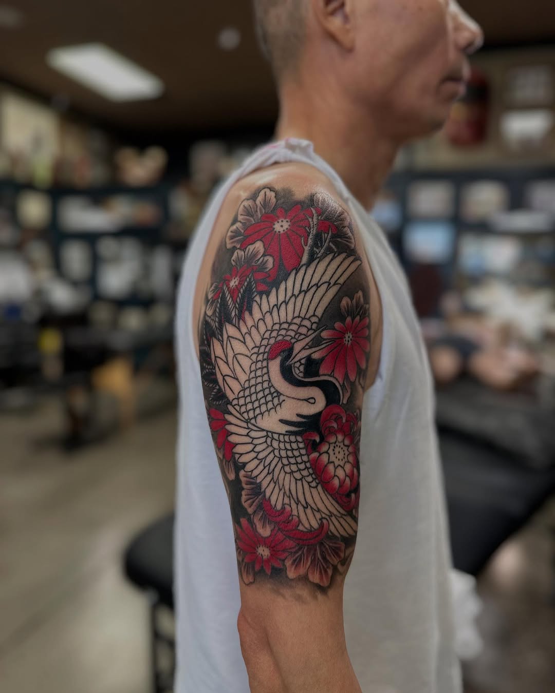 Tattoo by @shawn_tattoo — japanese_irezumi, black_and_grey
