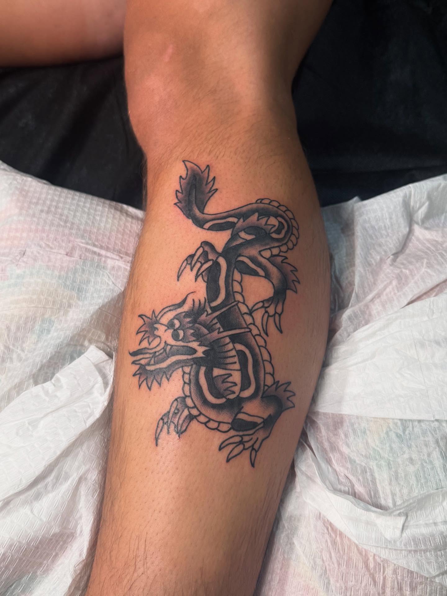 Tattoo by @hector_sinkorswim — black_and_grey