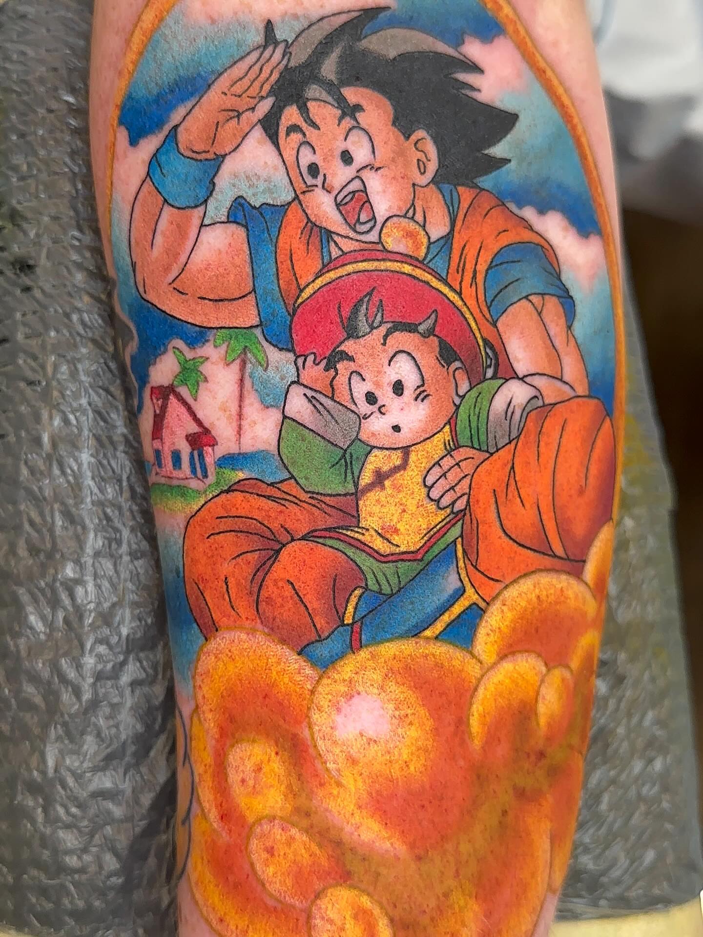 Tattoo by @codyhansontattoos — anime