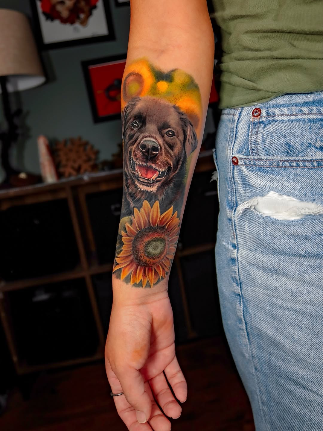 Tattoo by @winterhalo — realism, color