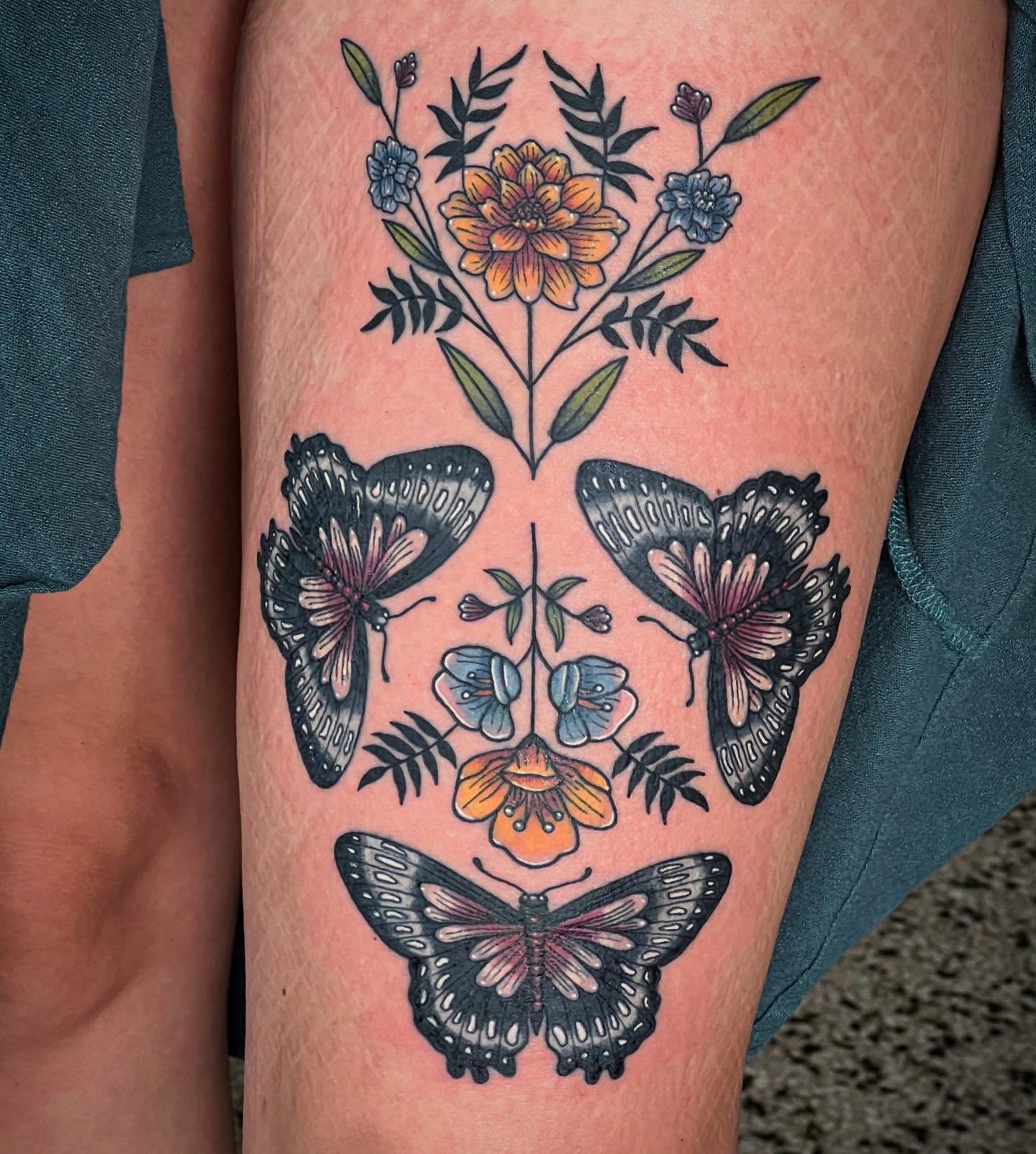 Tattoo by @necromandymods — new_school