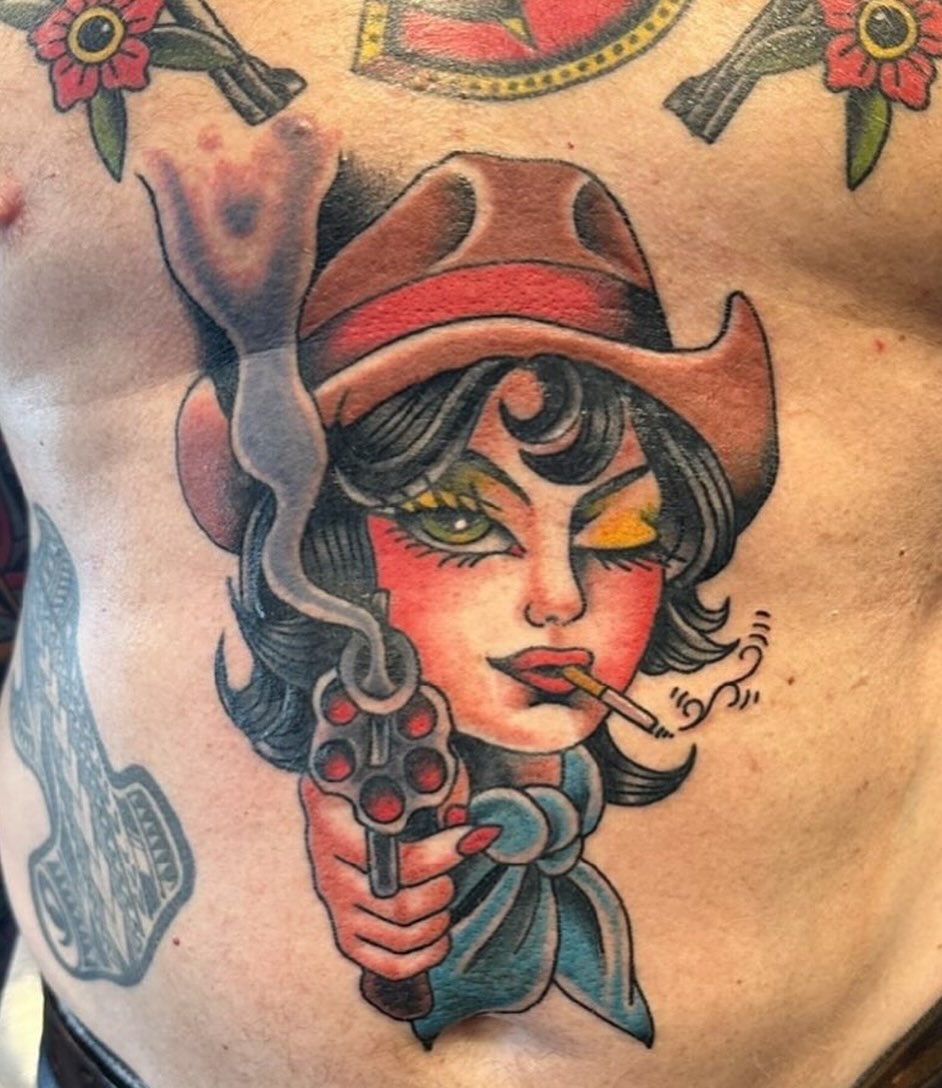 Tattoo by @hellboundhawktattoos — american_traditional