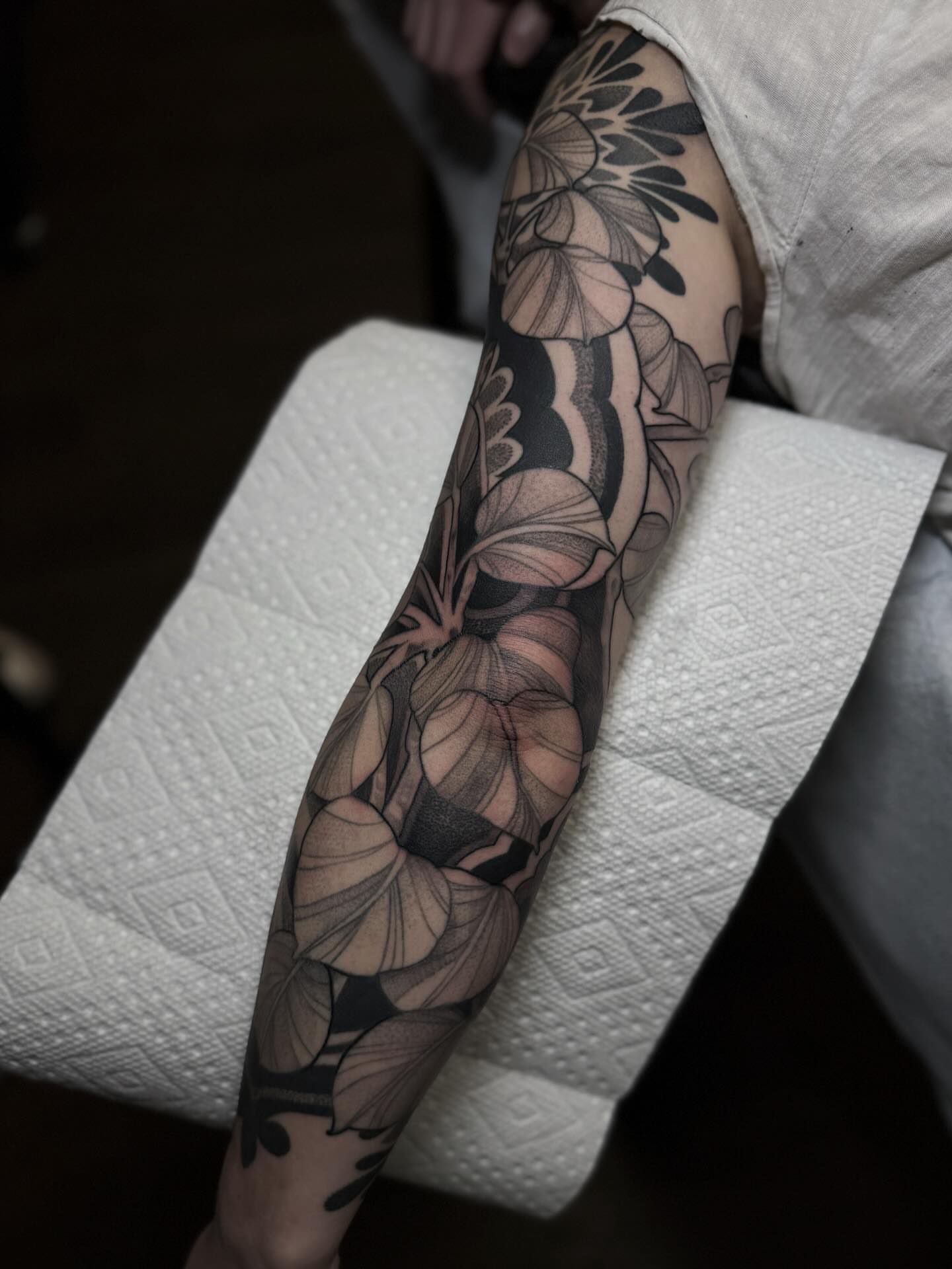 Tattoo by @tattoosbygina — black_and_grey