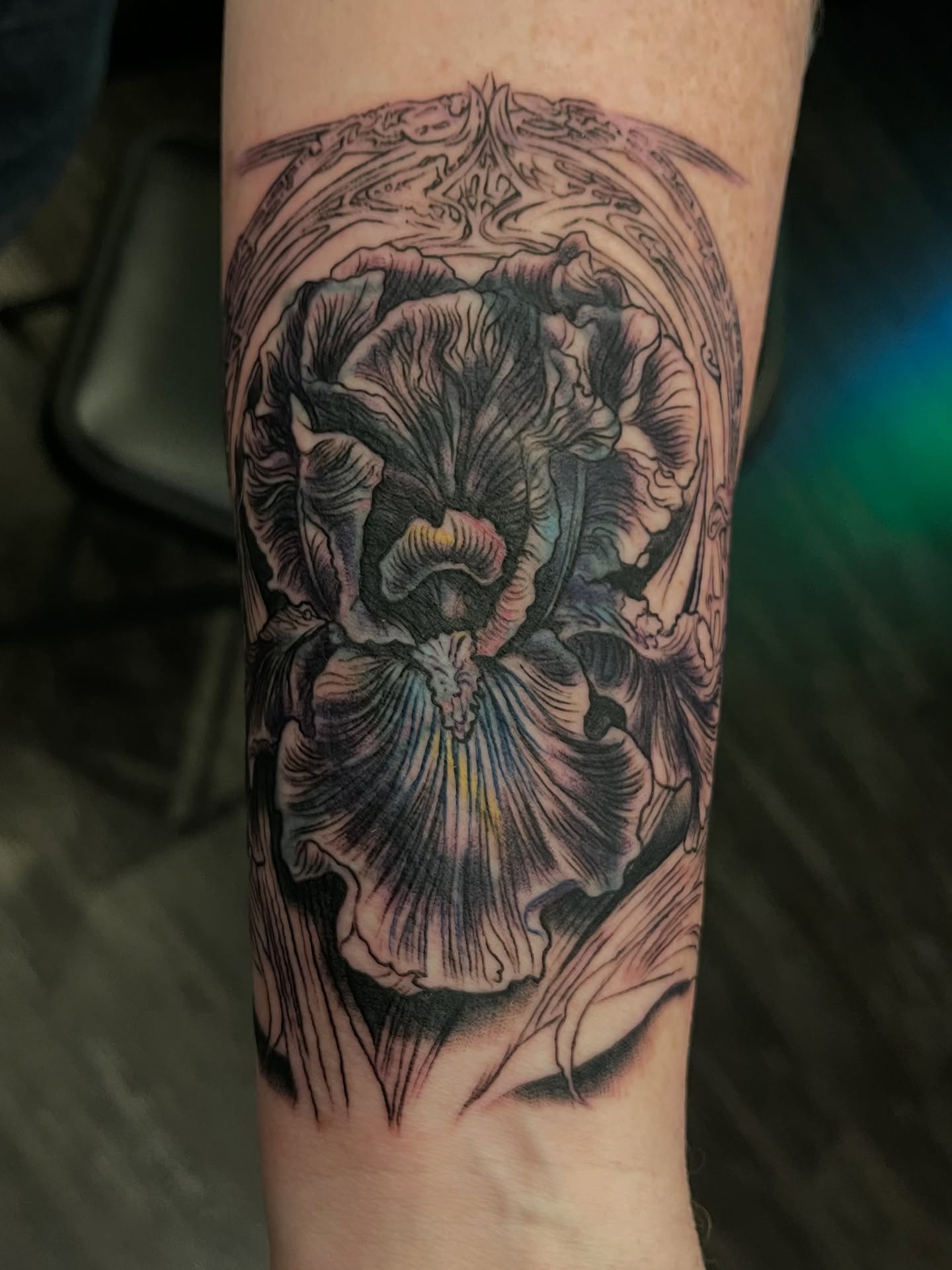 Tattoo by @shainesmithtattoo — black_and_grey, realism