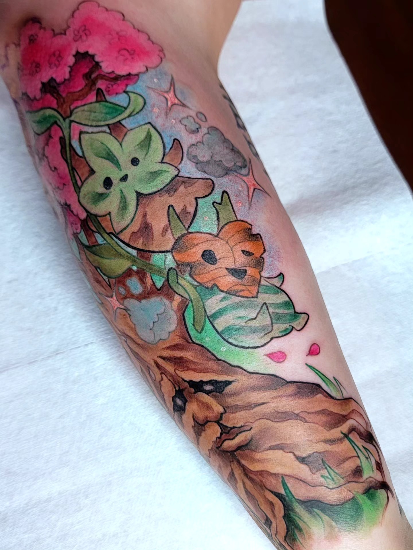 Tattoo by @kerryfairytattoos β watercolor