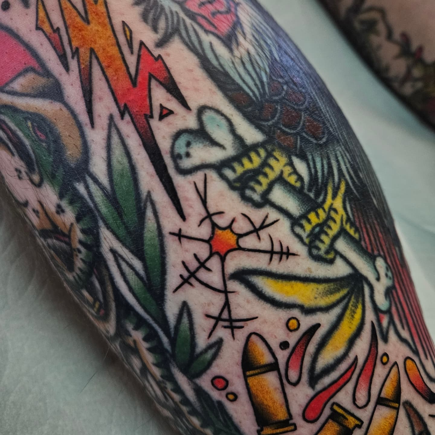 Tattoo by @deeenster — american_traditional