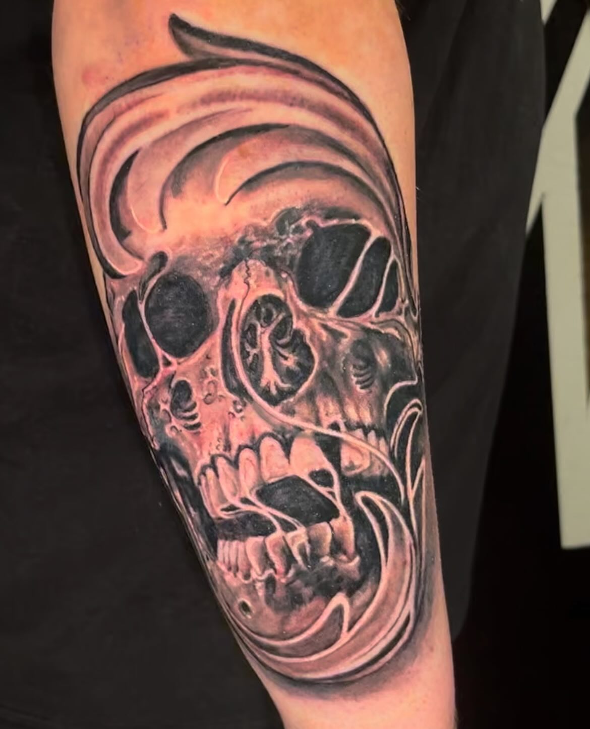 Tattoo by @seanc_tattoos — dark_realism