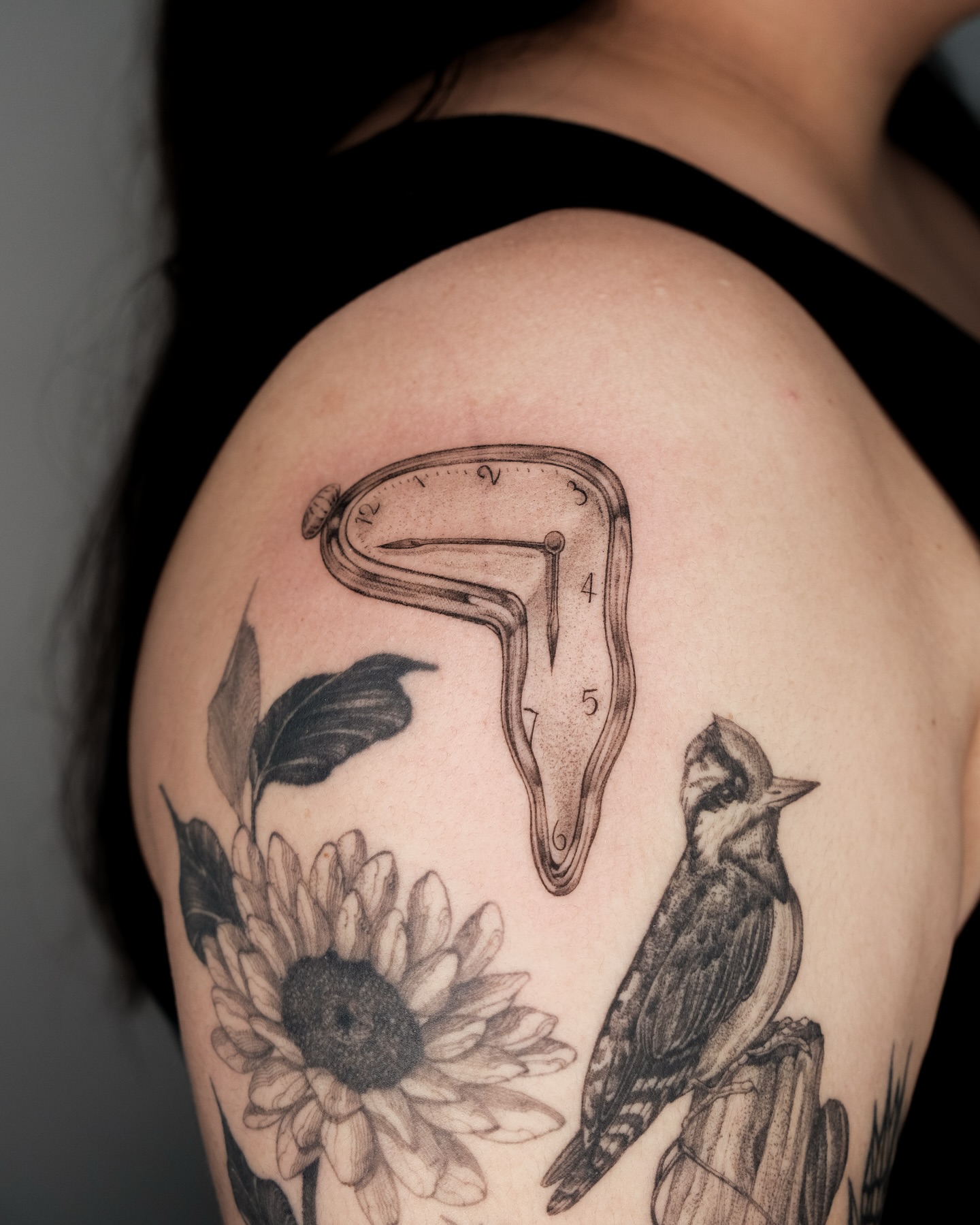 Tattoo by @emma.tattoos — black_and_grey, realism
