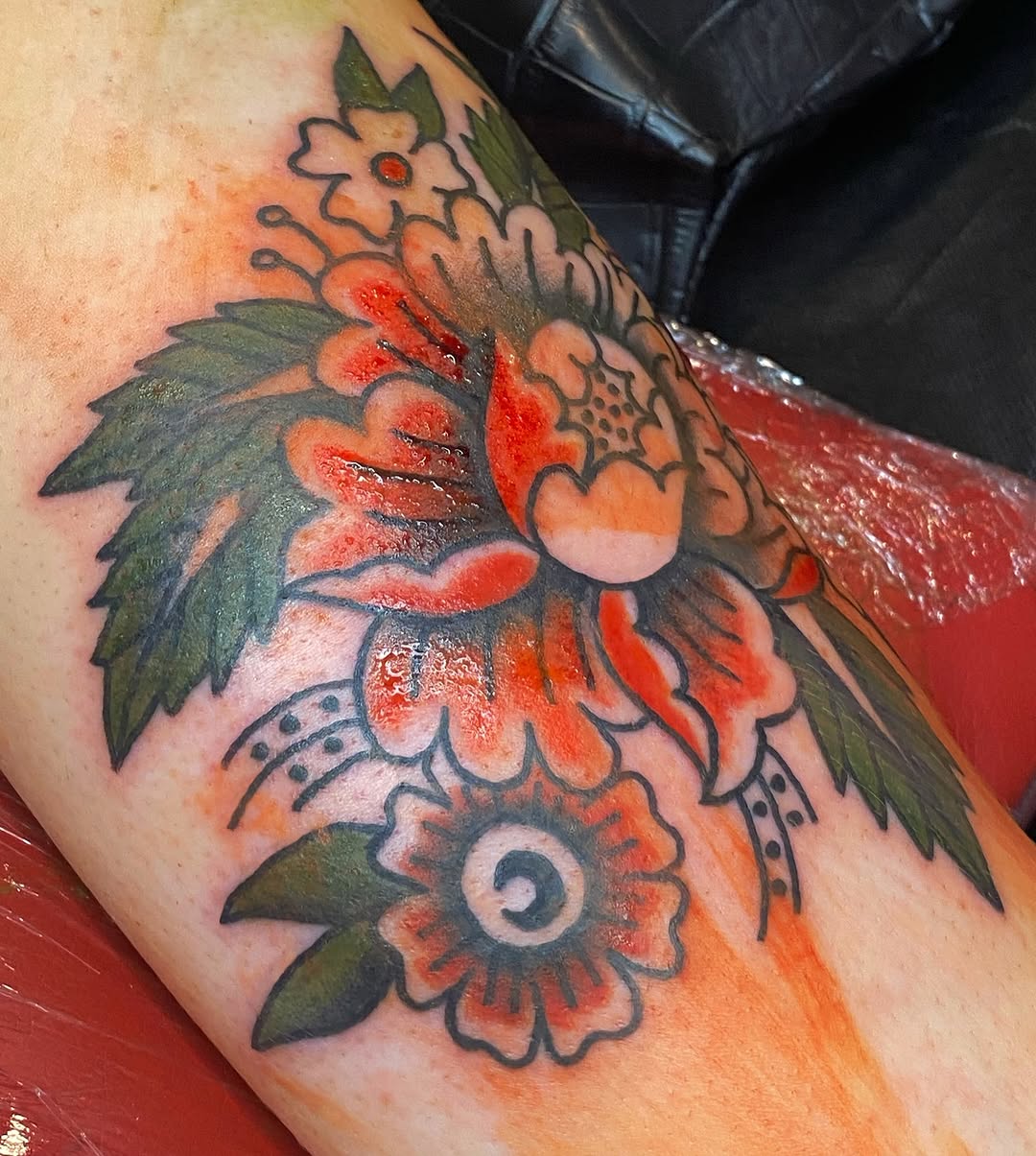 Tattoo by @aintyourcowgirl — american_traditional