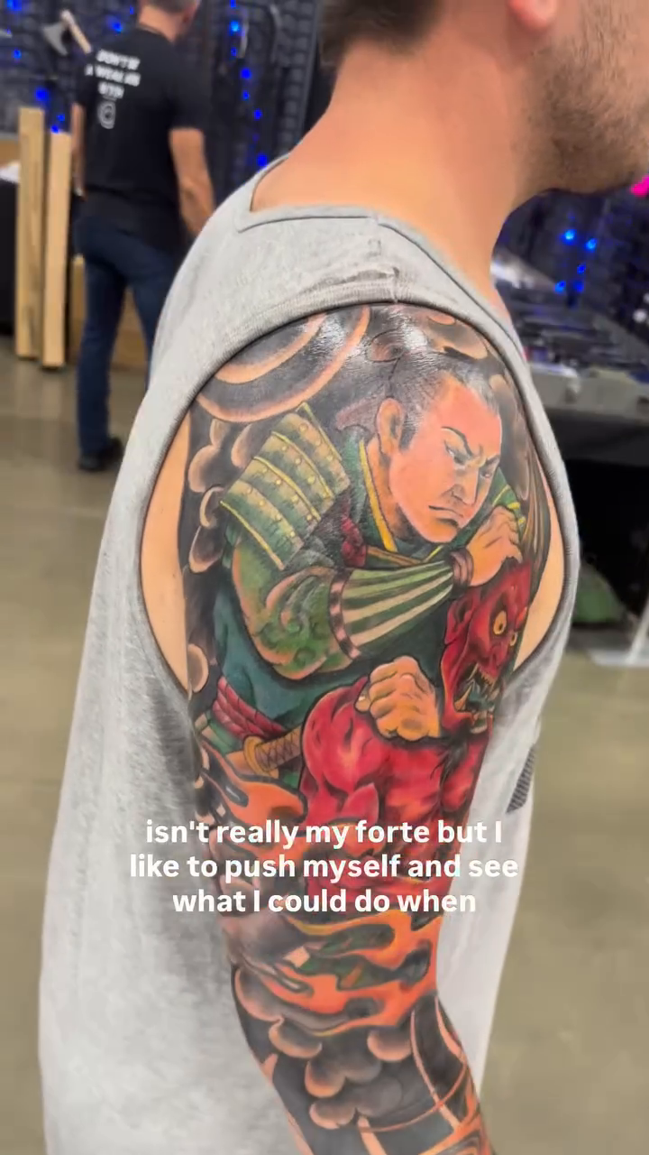 Tattoo by @rockemtatts — japanese_irezumi, neo_traditional