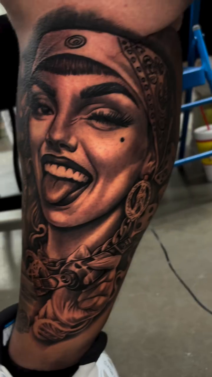 Tattoo by @tj_tattoos14 — chicano, realism