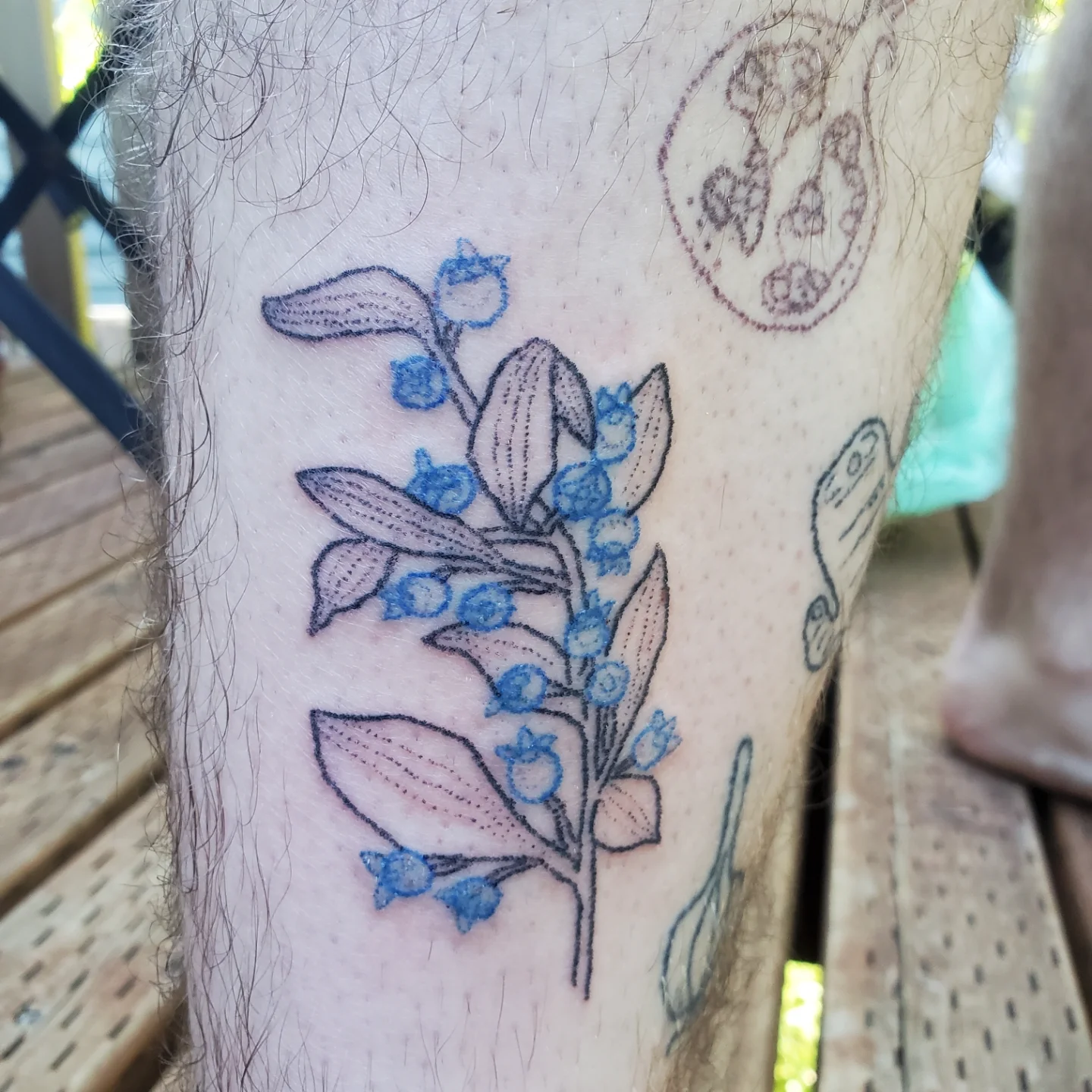 Tattoo by @sticky.geranium.tattoos — dotwork