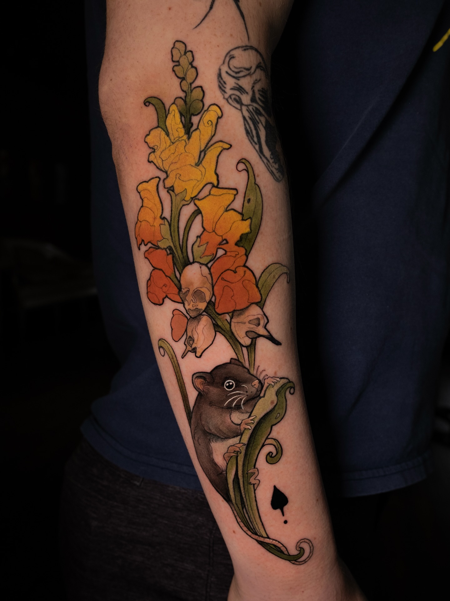 Tattoo by @krishtattoo — realism, illustrative