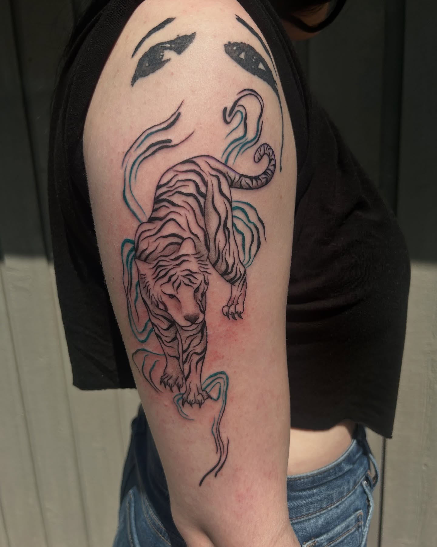 Tattoo by @vanessa.kendyll — dotwork, realism
